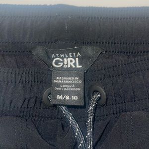 Athleta Girl black joggers. Size M (8-10)
